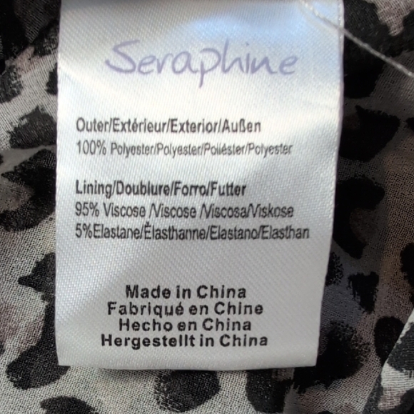 Seraphine Sheer Midi Shirt Dress - Picture 9 of 10